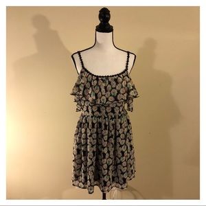 BAND OF GYPSIES | Floral Print Dress | Size Large